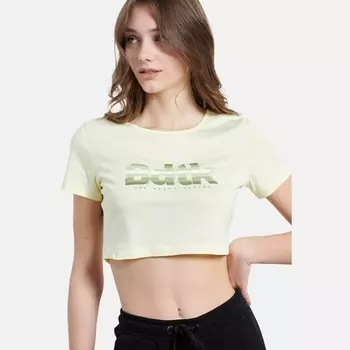 Женская короткая укороченная футболка bdtk Body Talk, розовый