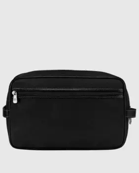 Женская косметичка Boxford с однотонным принтом на молнии Longchamp, черный