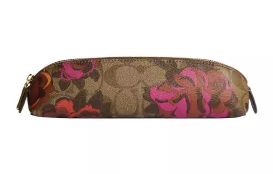 Женская косметичка-карандаш COACH, Khaki