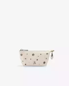 Женская косметичка на молнии и с изображением черепа Scalpers, мультиколор