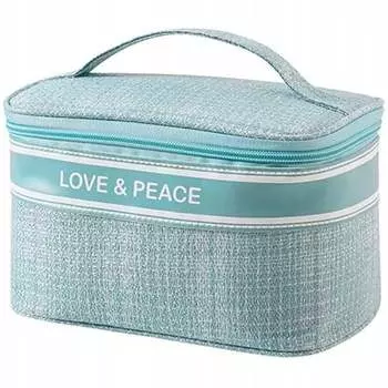 Женская косметичка, органайзер для косметики, бирюзовый Trip Story, Pozostali producenci, бирюзовый