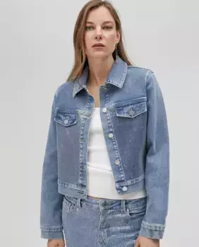 Женская ковбойская куртка с карманами Lola Casademunt, синий