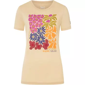 Женская коврик-футболка Super.Natural, желтый