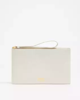 Женская кожаная косметичка на молнии Bimba y Lola, белый