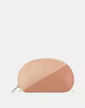 Женская кожаная косметичка на молнии Dudu, розовый