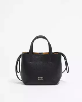 Женская кожаная сумка Canopy Bimba y Lola, черный