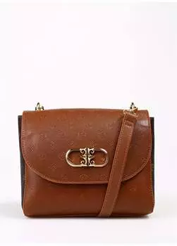 Женская кожаная сумка через плечо Karamel 22X17x12 05PC23K121-P KRML Pierre Cardin