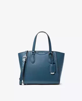 Женская кожаная сумка через плечо Taryn Michael Michael Kors, синий