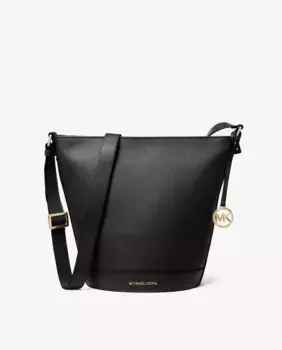 Женская кожаная сумка через плечо Townsend с регулируемой ручкой Michael Michael Kors, черный