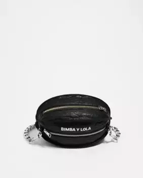 Женская кожаная сумка через плечо в форме шарика Bimba y Lola, черный