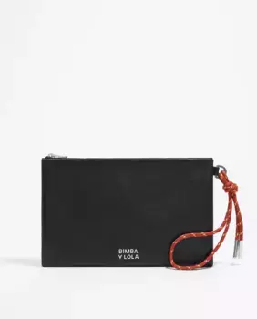 Женская кожаная сумка для туалетных принадлежностей на молнии Bimba y Lola, чёрный