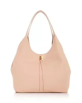 Женская кожаная сумка-хобо Darren Signature Carryall Rebecca Minkoff, цвет Tan/Beige