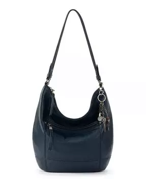 Женская кожаная сумка-хобо из секвойи The Sak, синий