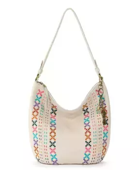 Женская кожаная сумка-хобо Sequoia Medium The Sak, мультиколор