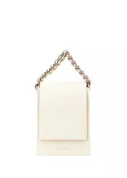 Женская кожаная сумка laminato ecru Academia