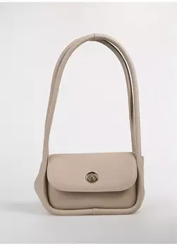 Женская кожаная сумка на плечо цвета экрю BONILA Vince Camuto, экрю