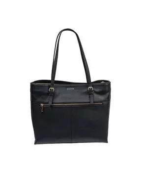 Женская кожаная сумка-тоут из коллекции Gala CHAMPS, черный