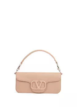 Женская кожаная сумка vlogo powder Valentino Garavani