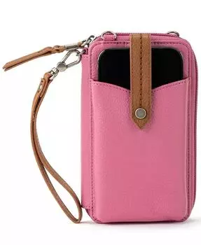 Женская кожаная трансформируемая сумка через плечо для смартфона Silverlake The Sak, фиолетовый