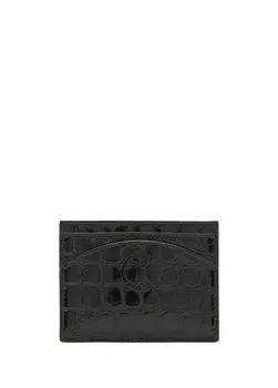 Женская кожаная визитница Loubi 54 Christian Louboutin, черный