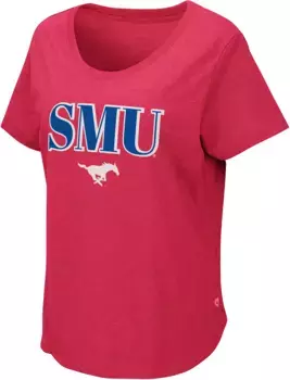 Женская красная футболка Colosseum Southern Methodist Mustangs