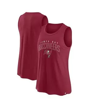 Женская красная майка с логотипом Tampa Bay Buccaneers Classic Rhine Fanatics, красный