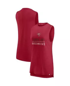 Женская красная майка Tampa Bay Buccaneers True Contender с логотипом Fanatics, красный