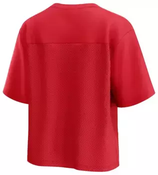 Женская красная модная бейсбольная майка на пуговицах NCAA Texas Tech Red Raiders Fanatics