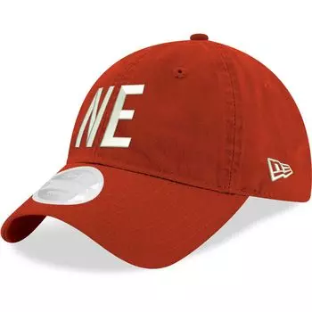 Женская красная регулируемая кепка New Era New England Patriots Hometown 9TWENTY New Era