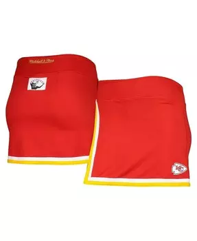 Женская красная юбка Kansas City Chiefs Mitchell & Ness, красный