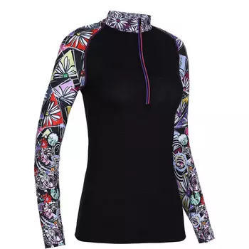 Женская крученая Gowan Merino с длинным рукавом FreiSein, черный