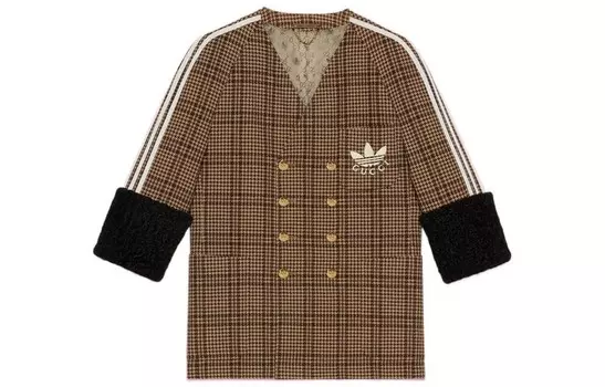 Женская куртка Adidas X Camel Brown Gucci