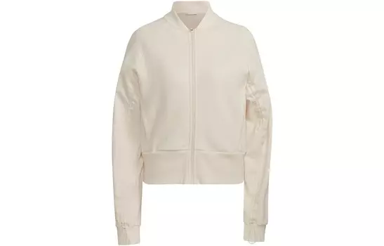 Женская куртка ALLOVER PRINT светло-бежевого цвета Adidas