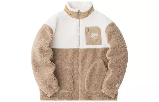 Женская куртка Anta Life Collection, цвет «халцедон белый/верблюжий молочный чай»