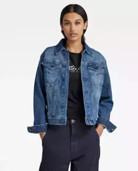 Женская куртка Arc 3D арочного и приталенного кроя G-Star Raw, синий