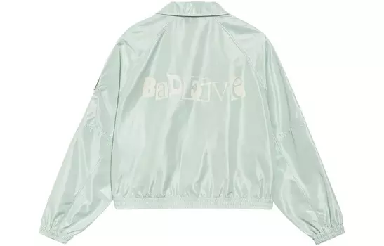 Женская куртка Badfive Water Waves Green Lining
