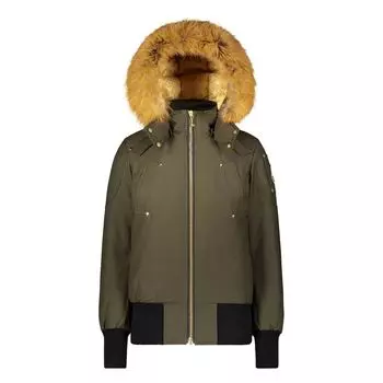 Женская куртка-бомбер Moose Knuckles Exquisite Debbie, цвет army