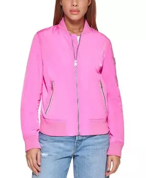 Женская куртка-бомбер с застежкой-молнией Levi's, розовый
