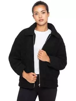 Женская куртка борг Enzo, черный