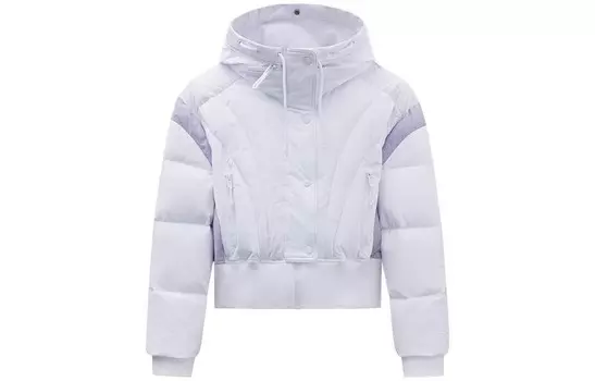 Женская куртка Chenpeng X Snowflake White/Lavender Grey Anta