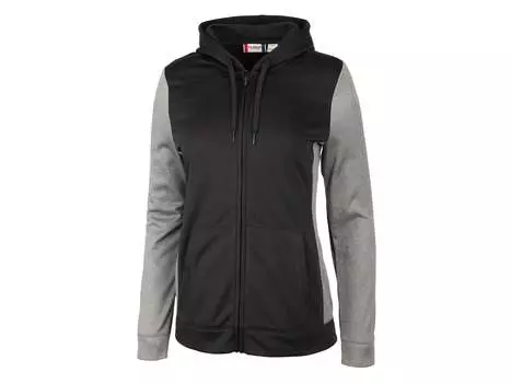 Женская куртка Clique Helsa Sport Colorblock на молнии, черный