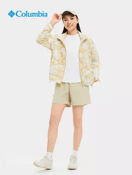 Женская куртка Columbia водоотталкивающая для защиты от ультрафиолета, белый