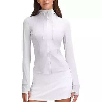 Женская куртка Define, суперсветло-серая Lululemon, Super Light Gray/Heathered Core Ultra Light Grey