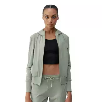 Женская куртка для йоги Airla Born Living Born Living Yoga, серо-зеленый