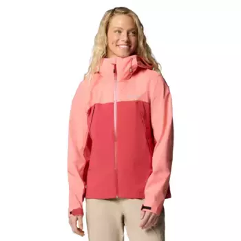 Женская куртка-дождевик Columbia Boulder Falls, красный