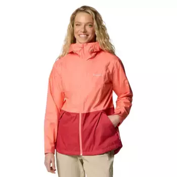 Женская куртка-дождевик Columbia Inner Limits, коралловый