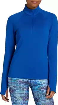 Женская куртка DSG для бега в сетку на молнии 1/4, цвет Team Royal Blue