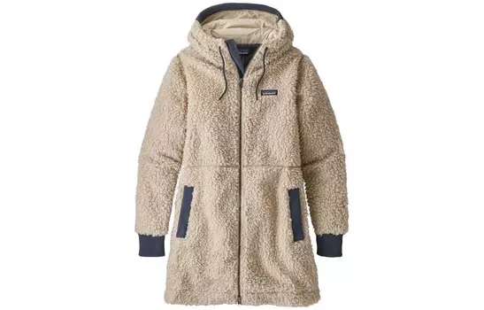 Женская куртка Dusty Mesa Velvet Patagonia, цвет Beige/Natural w/Smolder Blue
