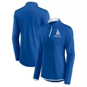 Женская куртка Fanatics Royal Los Angeles Dodgers Worth The Drive с молнией длиной в четверть Fanatics
