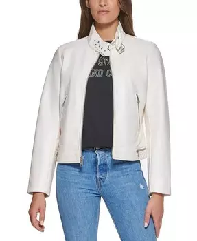Женская куртка-гонщик из искусственной кожи с воротником-защелкой Levi'S, коричневый